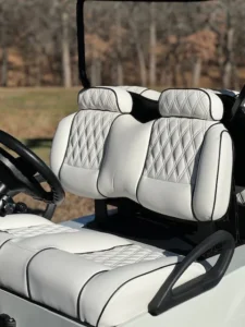 2018 4 Passenger Club Car Electric Tempo Golf Carts for Sale White 4 webp