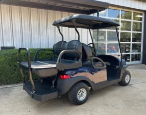 2022 Club Car 4 Passenger Tempo Electric Golf Carts for Sale Blue 3 webp