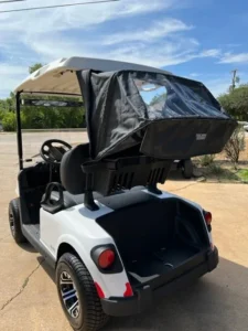2022 E Z GO Freedom RXV Elite 2 Passenger Lithium Ion Golf Carts for Sale White31 3 webp