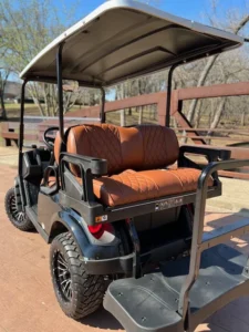 2023 E Z GO Express S4 ELiTE 4 Passenger Lifted Lithium Ion Golf Carts for Sale 6 webp
