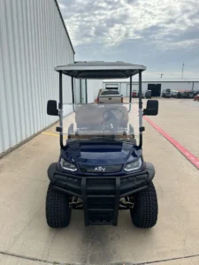 2024 Advanced EV Advent 4L 4 Passenger Lithium Ion Golf Carts for Sale Navy 3 webp