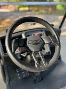 2024 E Z GO Express S4 4 Passenger Lifted Gas Golf Carts for Sale33 5 webp