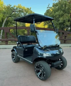 2025 Evolution Classic 2 Plus 2 Passenger Lithium Ion Golf Carts for Sale Artic Gray 2 webp
