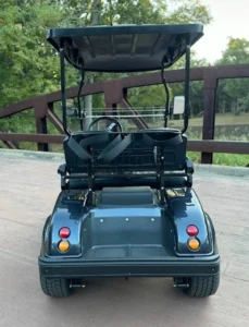 2025 Evolution Classic 2 Plus 2 Passenger Lithium Ion Golf Carts for Sale Artic Gray 4 webp