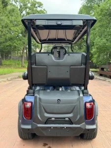 2025 Evolution D5 Ranger 4 Plus 4 Passenger Lithium Ion Golf Carts for Sale Mediterranean Blue 3 webp