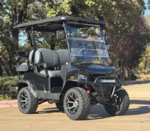 2026 Denago EV Nomad XL 4 Passenger Lifted Lithium Golf Carts for Sale 10 webp