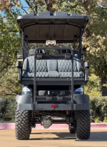 2026 Denago EV Nomad XL 4 Passenger Lifted Lithium Golf Carts for Sale 12 webp