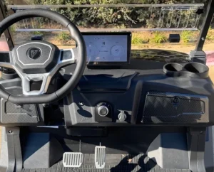 2026 Denago EV Nomad XL 4 Passenger Lifted Lithium Golf Carts for Sale 14 webp