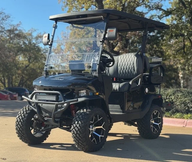 2026 Denago EV Nomad XL 4 Passenger Lifted Lithium Golf Carts for Sale 8 webp