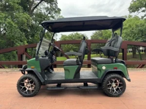 2026 Denago EV Rover XL 4 Passenger Lifted Lithium Ion Golf Carts for Sale Green 13 webp