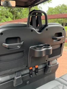 2026 Denago EV Rover XL 4 Passenger Lifted Lithium Ion Golf Carts for Sale Green 8 webp
