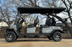 2026 Denago EV Rover XL 6 Passenger Lifted Lithium Golf Carts for Sale 4 webp