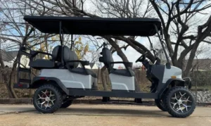 2026 Denago EV Rover XL 6 Passenger Lifted Lithium Golf Carts for Sale 5 webp