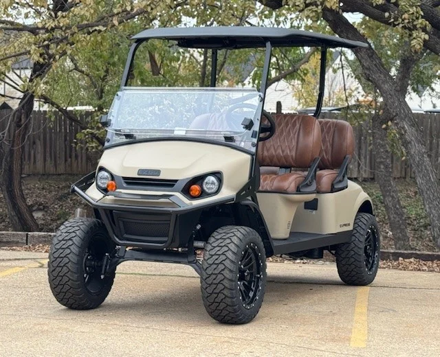 Limited Edition E Z GO Express L6 ELiTE 4 Passenger Gas Golf Carts for Sale 1 webp
