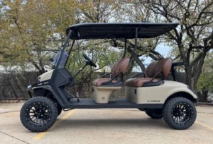 Limited Edition E Z GO Express L6 ELiTE 4 Passenger Gas Golf Carts for Sale 2 webp